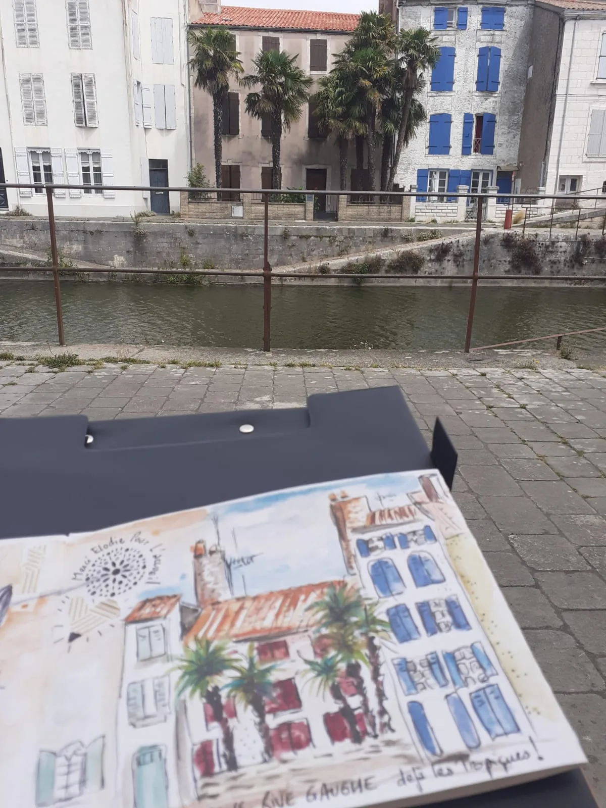 Carnet de Voyage 🖼️ 3 avril 2027 à la Rochelle